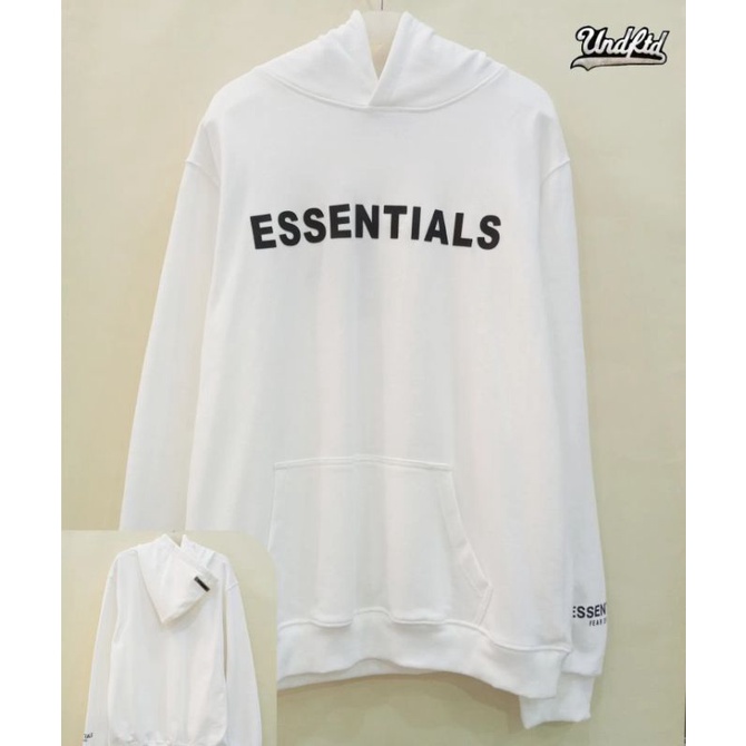 Essentials Hoodie-White/Black/Grey/Brown