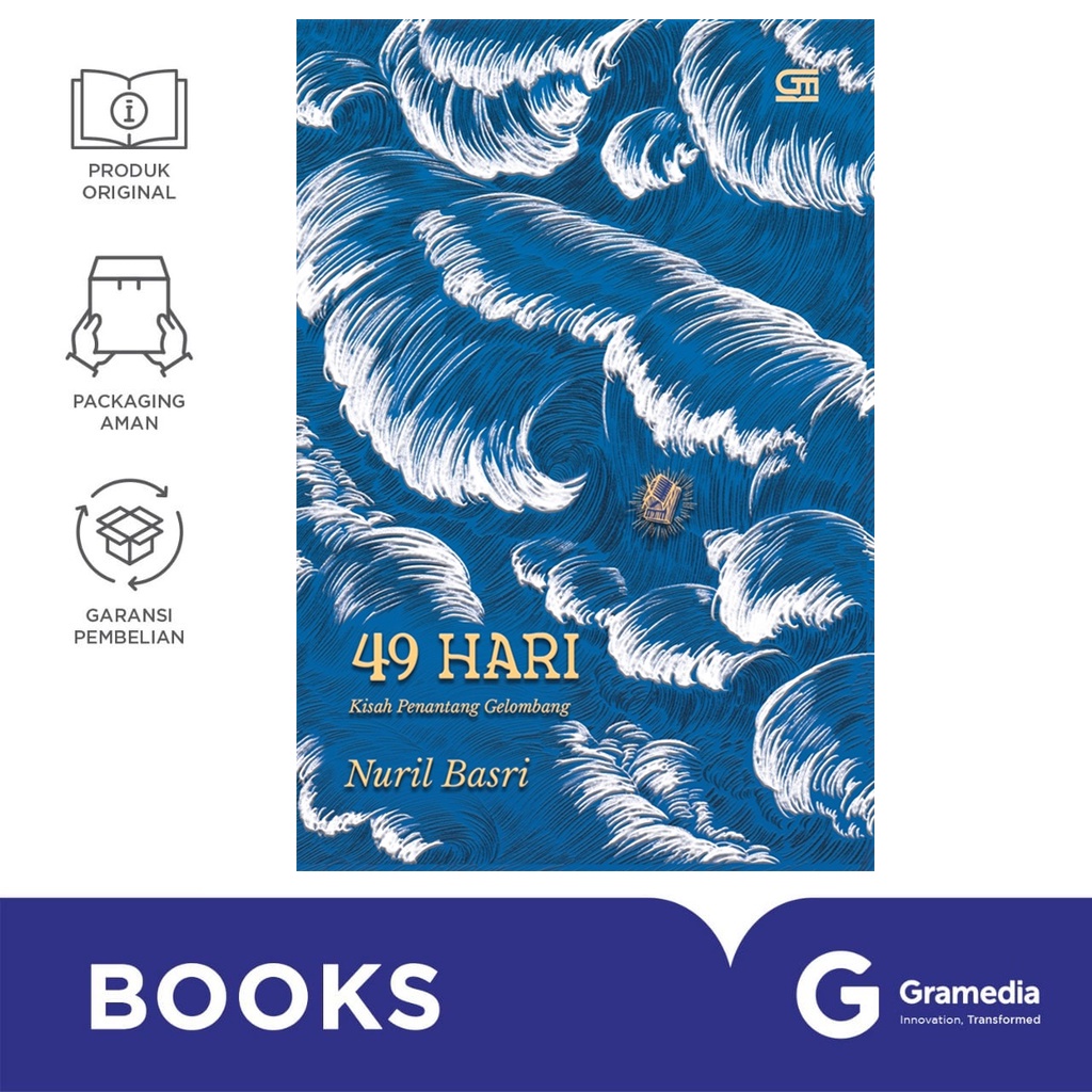 Gramedia Bali - 49 Hari - Kisah Penantang Gelombang