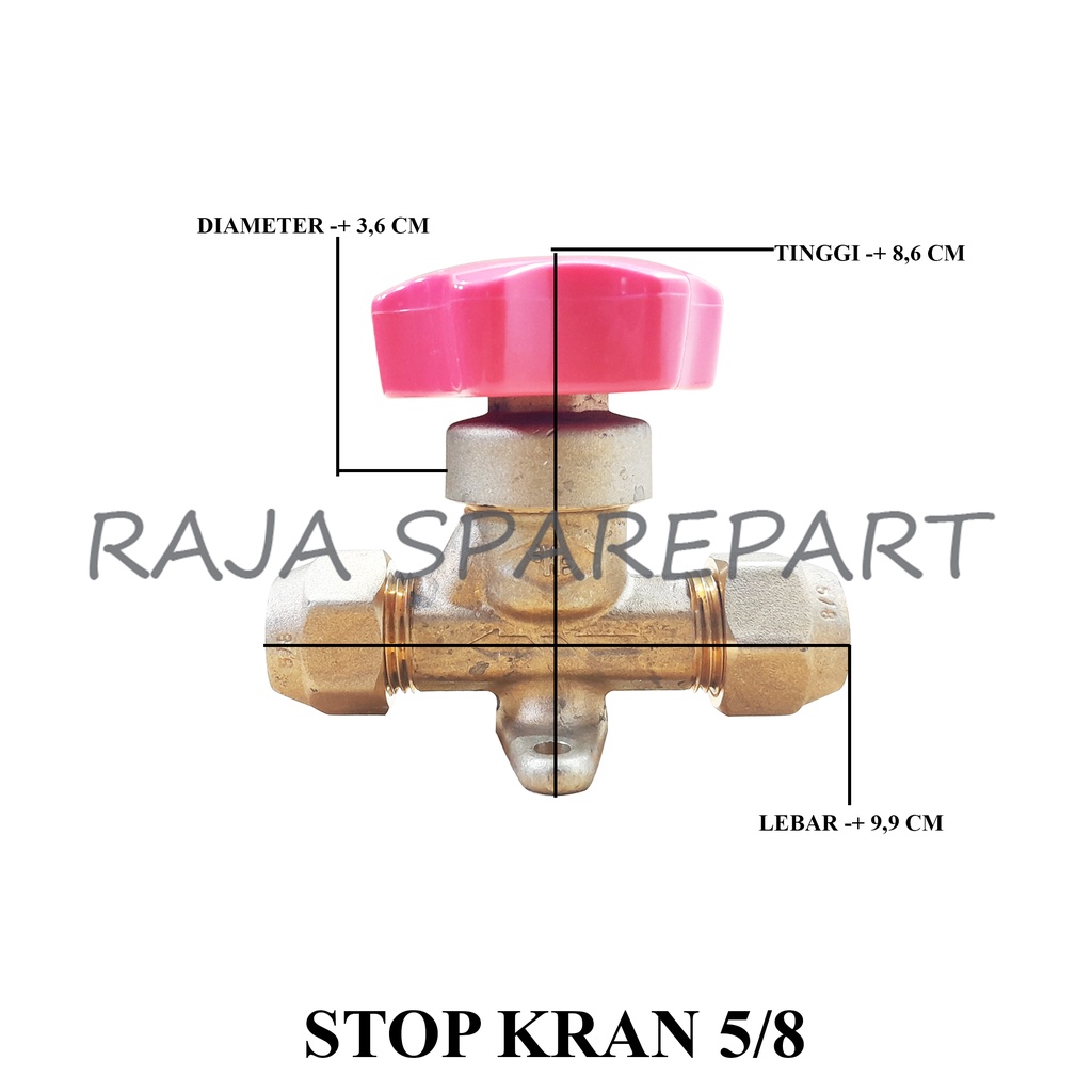 VALVE STOP KRAN/KRAN/GLOBE VALVE/ STOP KRAN 5/8