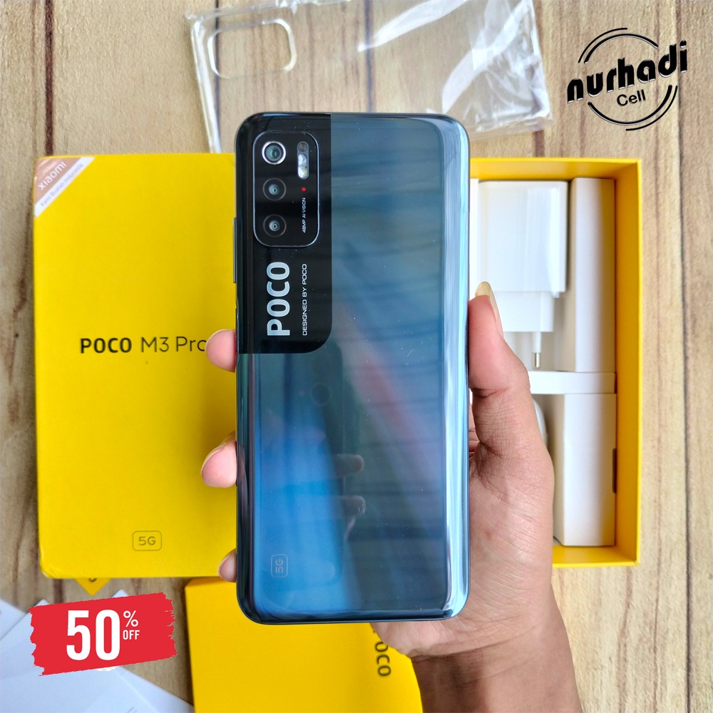 PocoPhone M3 Pro 5G // 6/128 ~ 4/64 Second Fullset Ori Garansi Resmi