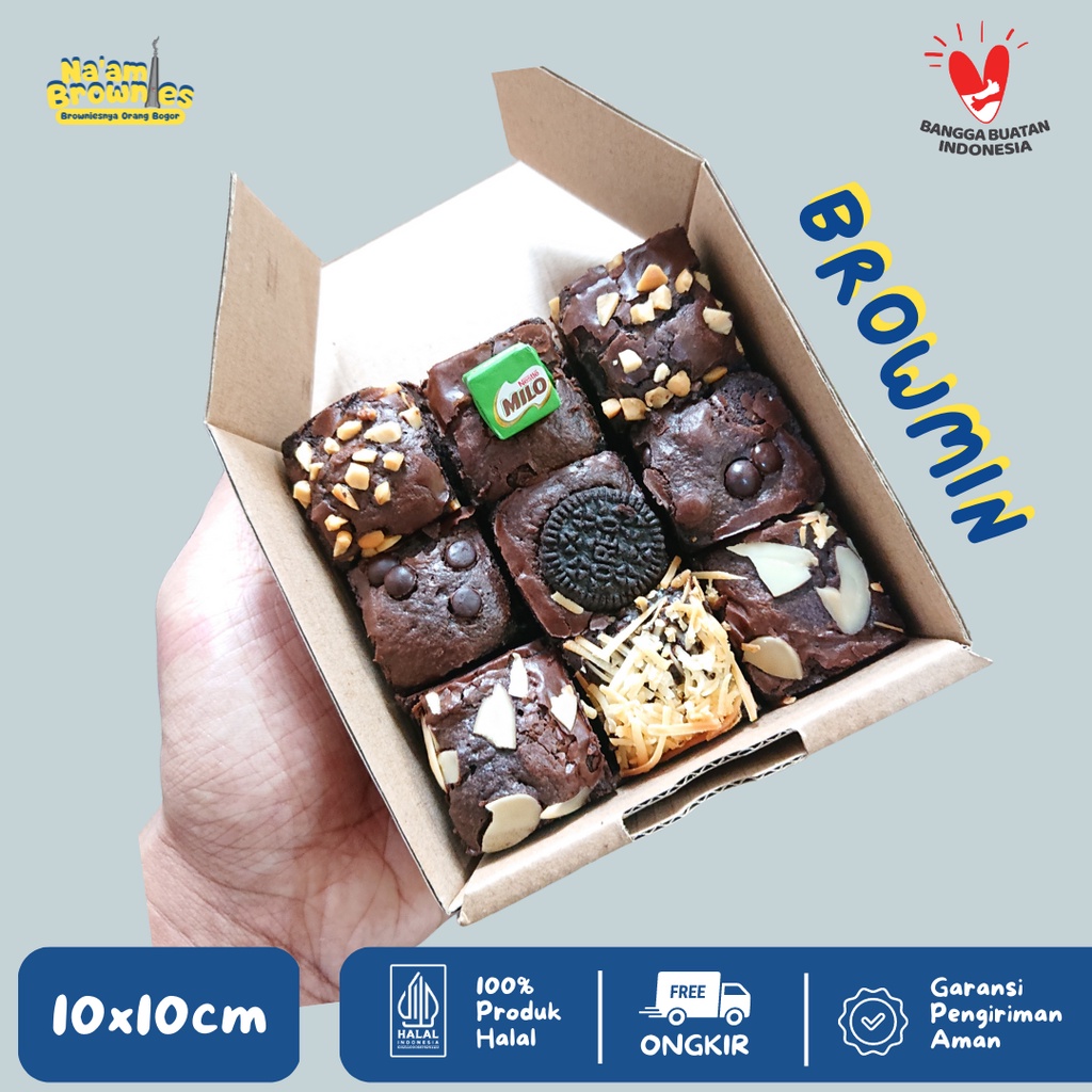 Paket Bandling  BrowBrow Brownies mini dan Lumer