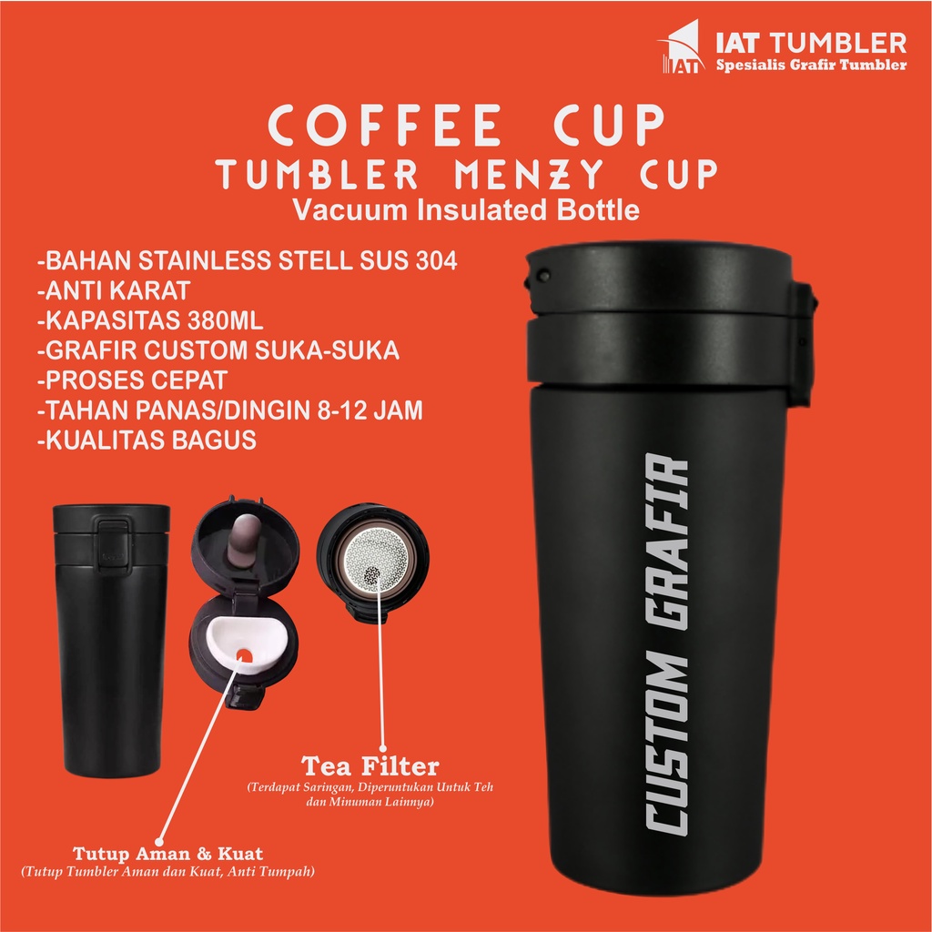 Tumbler Menzy Cup, Tumbler, Thumbler, Tambler, Tumbler Cup, Thumbler Cup, Tambler Cup, Mug Tumbler, 