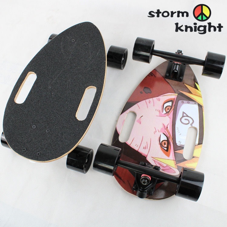 Beetle Mini Skateboard Kecil Papan Biji Bunga Matahari Skateboard Roda Empat Dewasa Sikat Jalan Jalan Tablet Cowok Cewek Anak Scoo