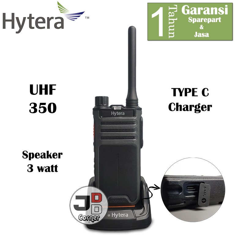 HT Hytera BP518 UHF 350 PENERUS BD508 Analog Digital DMR BD 508 BD-508