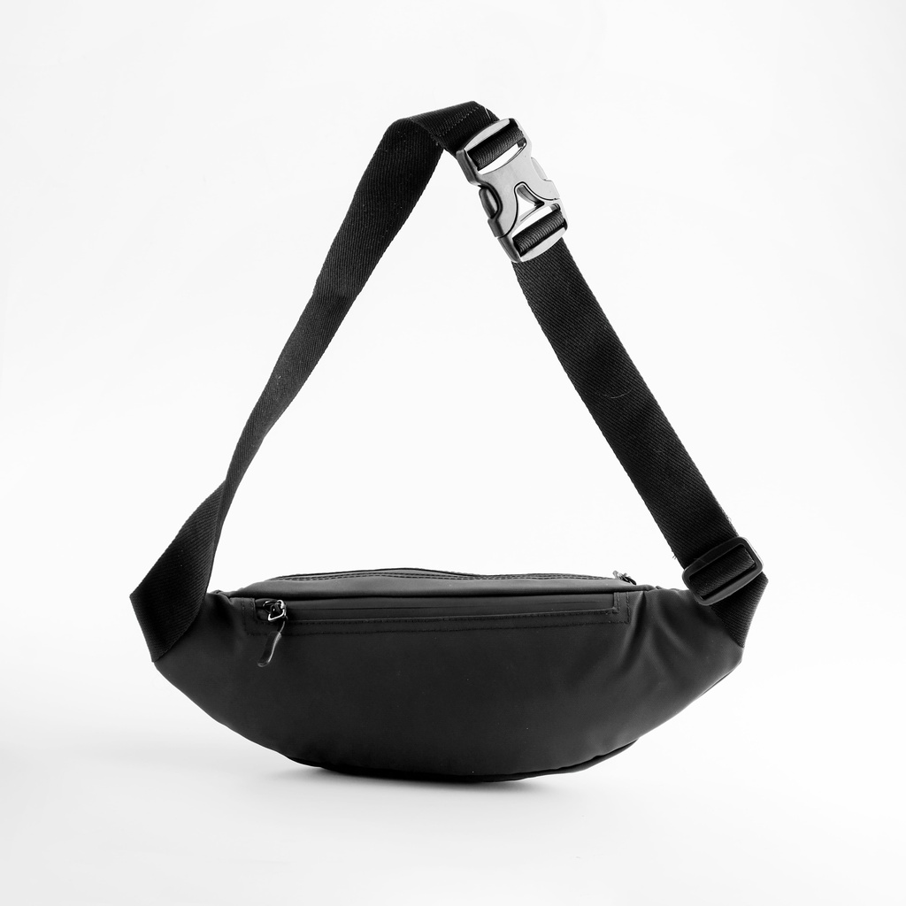 OREON BLACK |ManNeedMe x ARF| Tas Selempang Pria Sling Bag Tas Slempang Waist Bag ORIGINAL