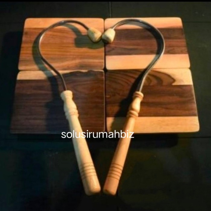 ALAT PIJAT PUNGGUNG BACK MASSAGE MASSAGER TERAPI 50CM 50 CM KAYU BESI