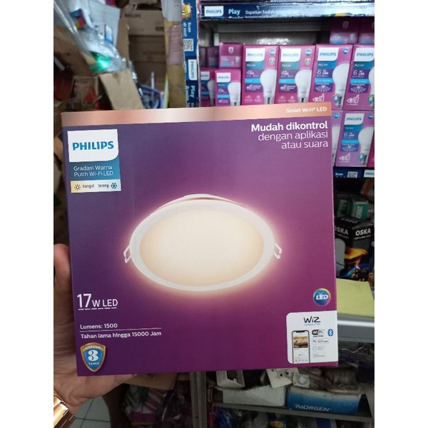 PHILIPS Downlight Wi-fi 17W tunable white 6 Inch