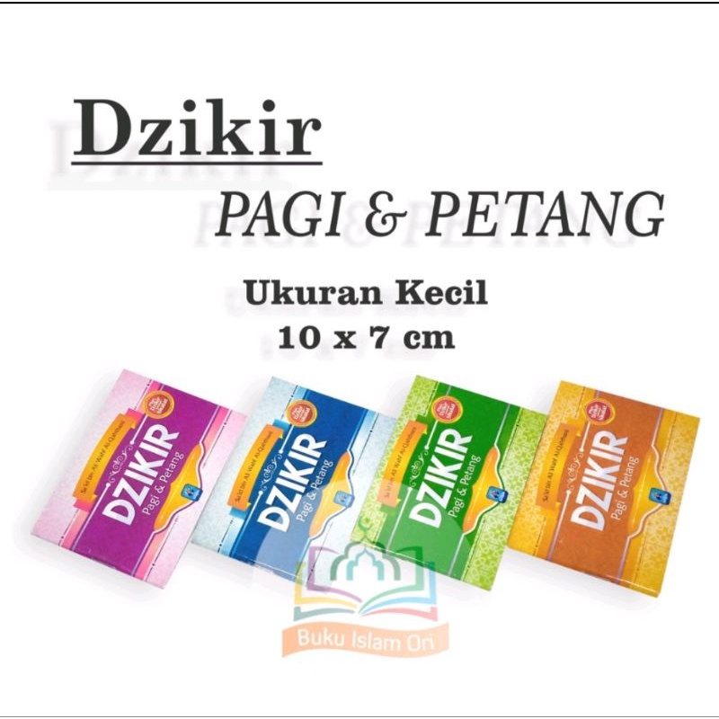 Buku Dzikir Pagi Petang Buku Saku Dzikir Pagi Petang Soft Cover