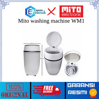 MITO MESIN CUCI PORTABLE MITO WM1 WM-1 WM 1 3.5KG 100% ORI