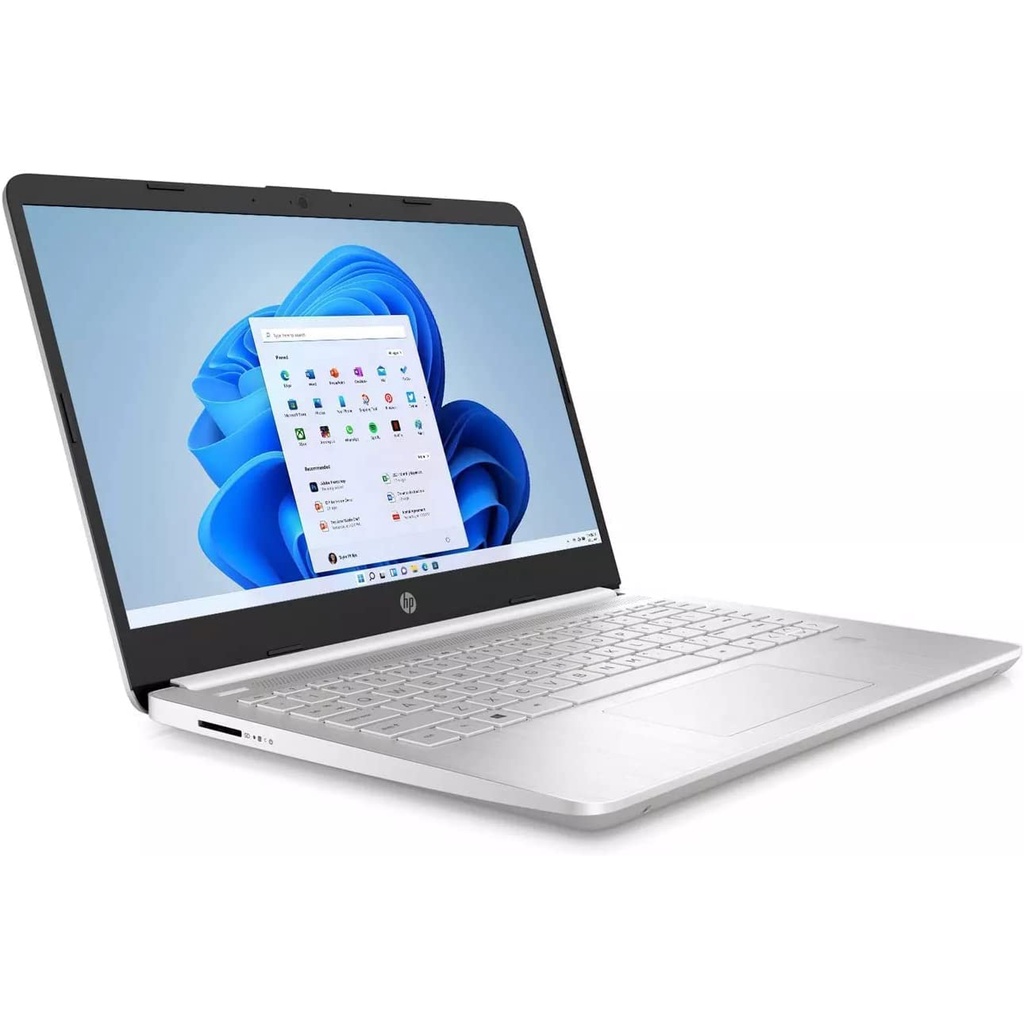 Laptop Gaming Desain HP 14S FQ2035AU AMD RYZEN 5 5625U Ram 16GB 512GB Ssd FHD IPS WIN11HOME + OHS SILVER