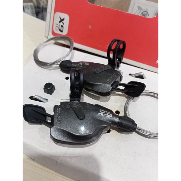 Shifter Sram x9 3x9 Speed Buat MTB Seli DJ Rare Part