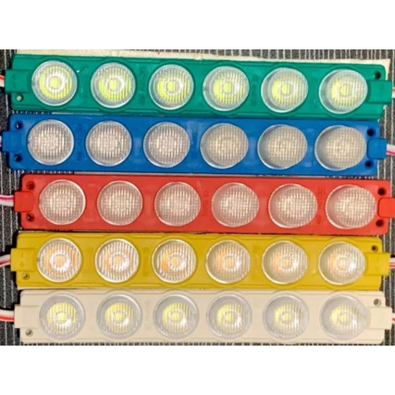 lampu led Modul 6 mata  24volt, lampu kolong, lampu tambahan sein, lampu dashboard lampu variasi, mo