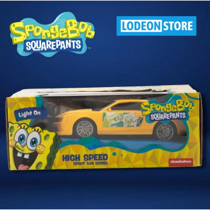 MAINAN RC MOBIL BALAP SPONGEBOB SQUAREPANTS - MAINAN REMOTE CONTROL TERMURAH