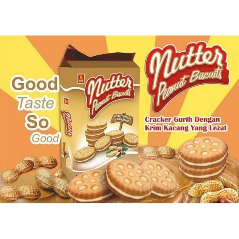

UBM NUTTER PEANUT BISCUITS BISKUIT UBM BISKUIT SELAI KACANG BISKUIT REGAL MONDE UBM