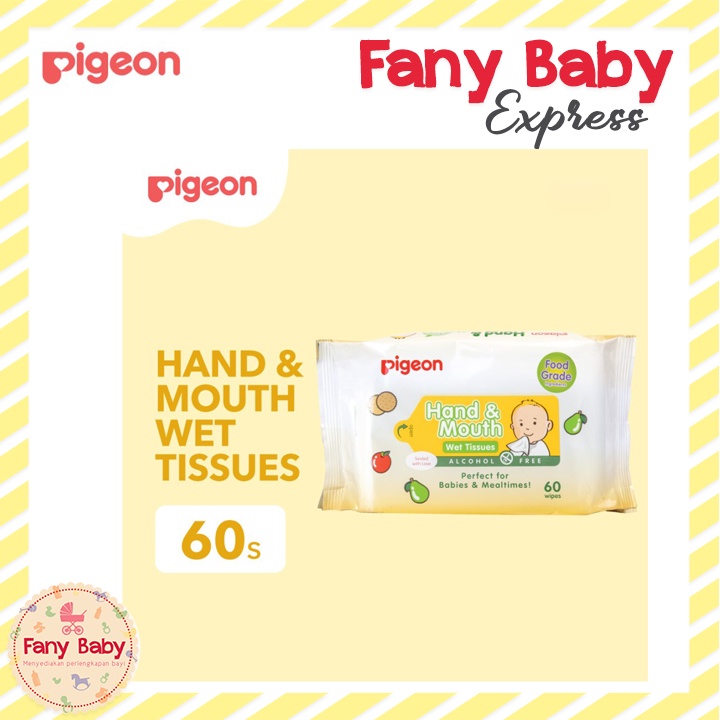 PIGEON WIPES HAND AND MOUTH 60'S / PR040202