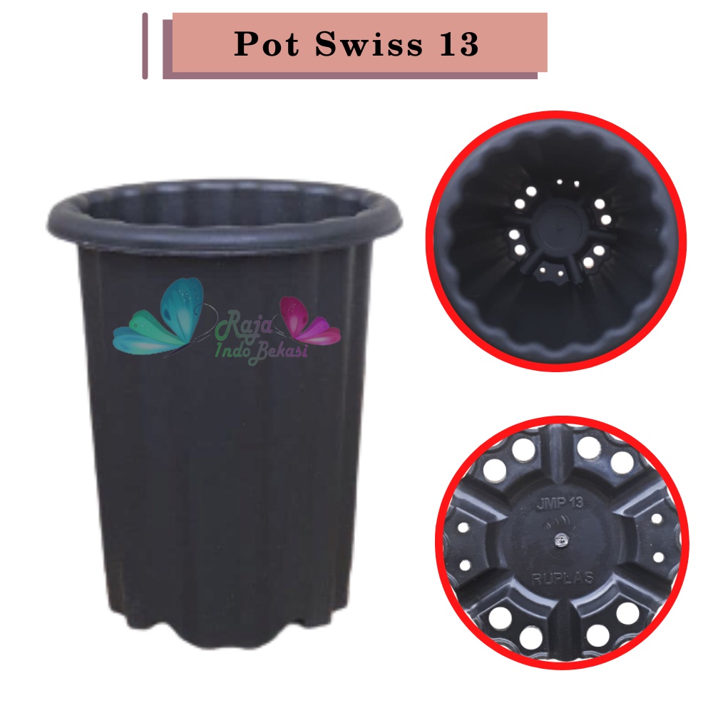 Rajaindobekasi Pot Swiss 13 Hitam Mirip Pot Yogap 10 13 15 Putih Coklat Merah Bata Bening Transparan Pot Yogap 17 18 19 Pot Yogap Murah Pot Bunga Tinggi Pirus Tegak Bagus Tebal