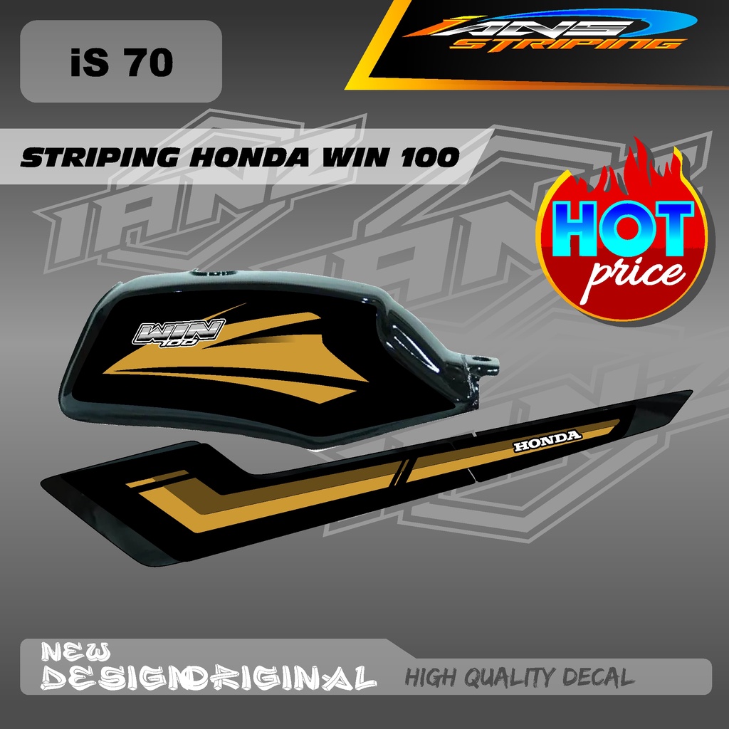 NEW STRIPING CUSTOM WIN100 HOLOGRAM / NON HOLOGRAM IS70