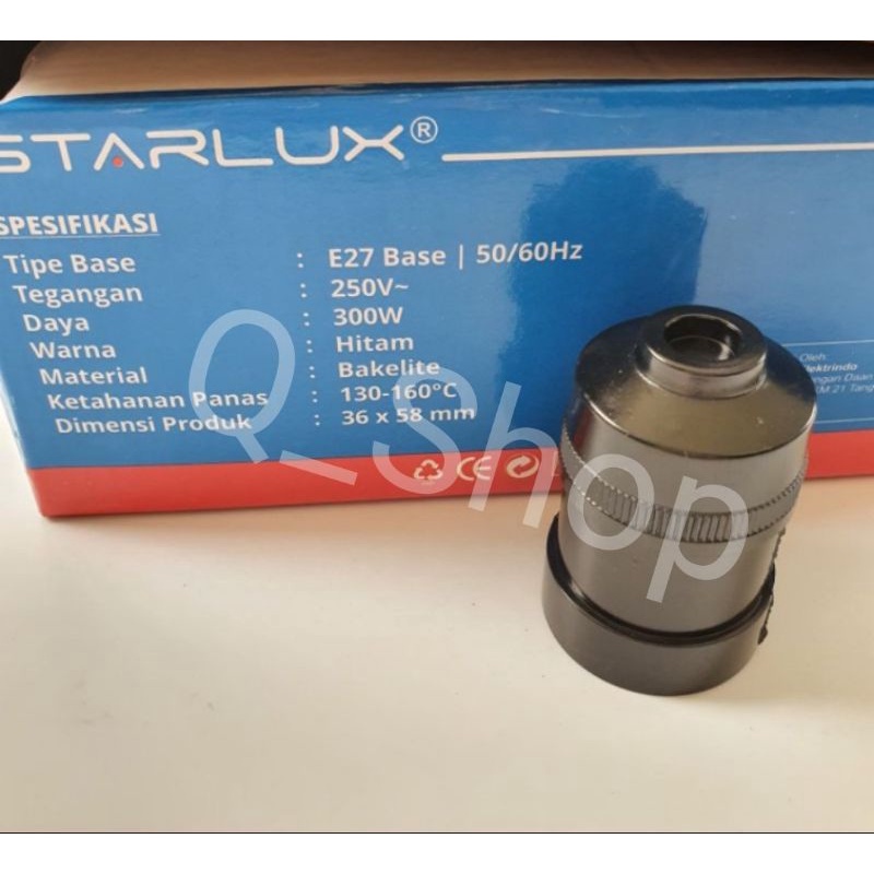 Pitting Lampu Gantung Merk Starlux / Pitting Lampu LED E 27