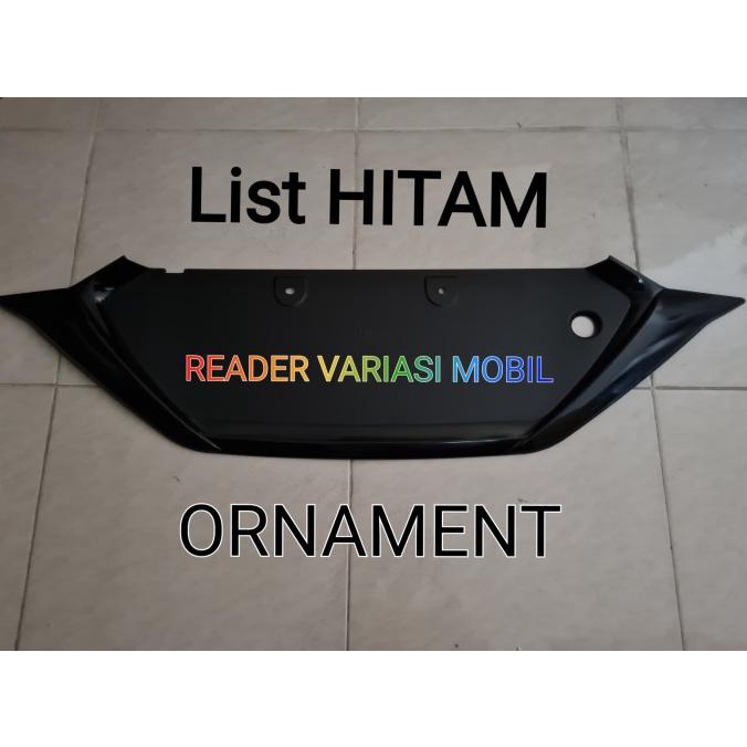 Ornamen Ornament Plat Ornamen Ornament ALL NEW AVANZA XENIA VELOZ 2019