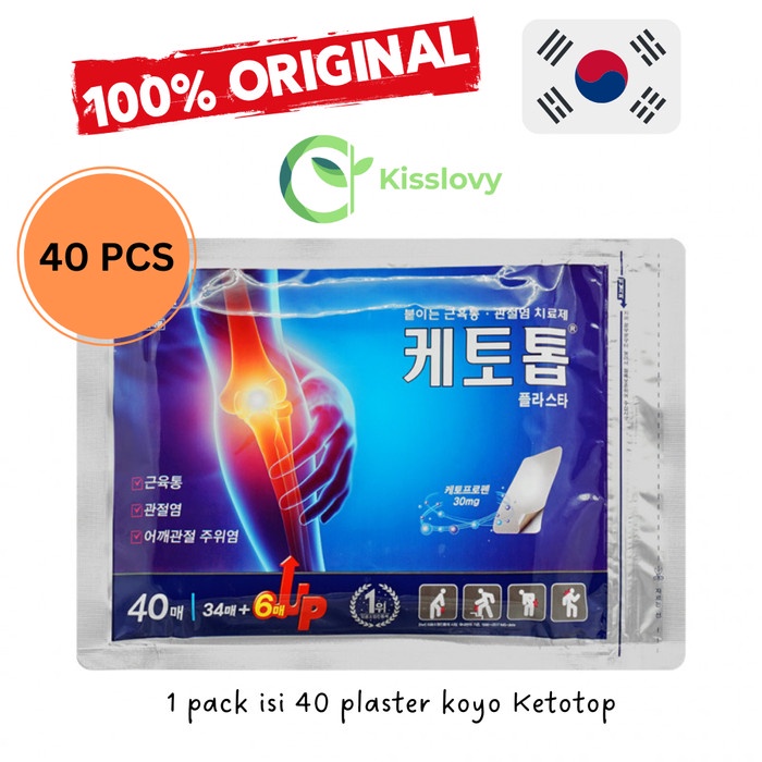 Koyo Ketotop Plaster Termurah Original 100% Asli Korea