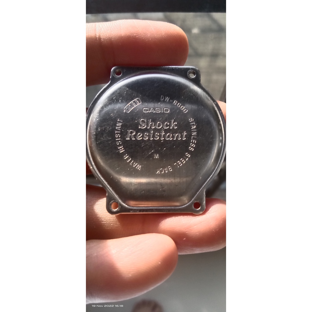 backcase g-shock dw-6600 "M" rare
