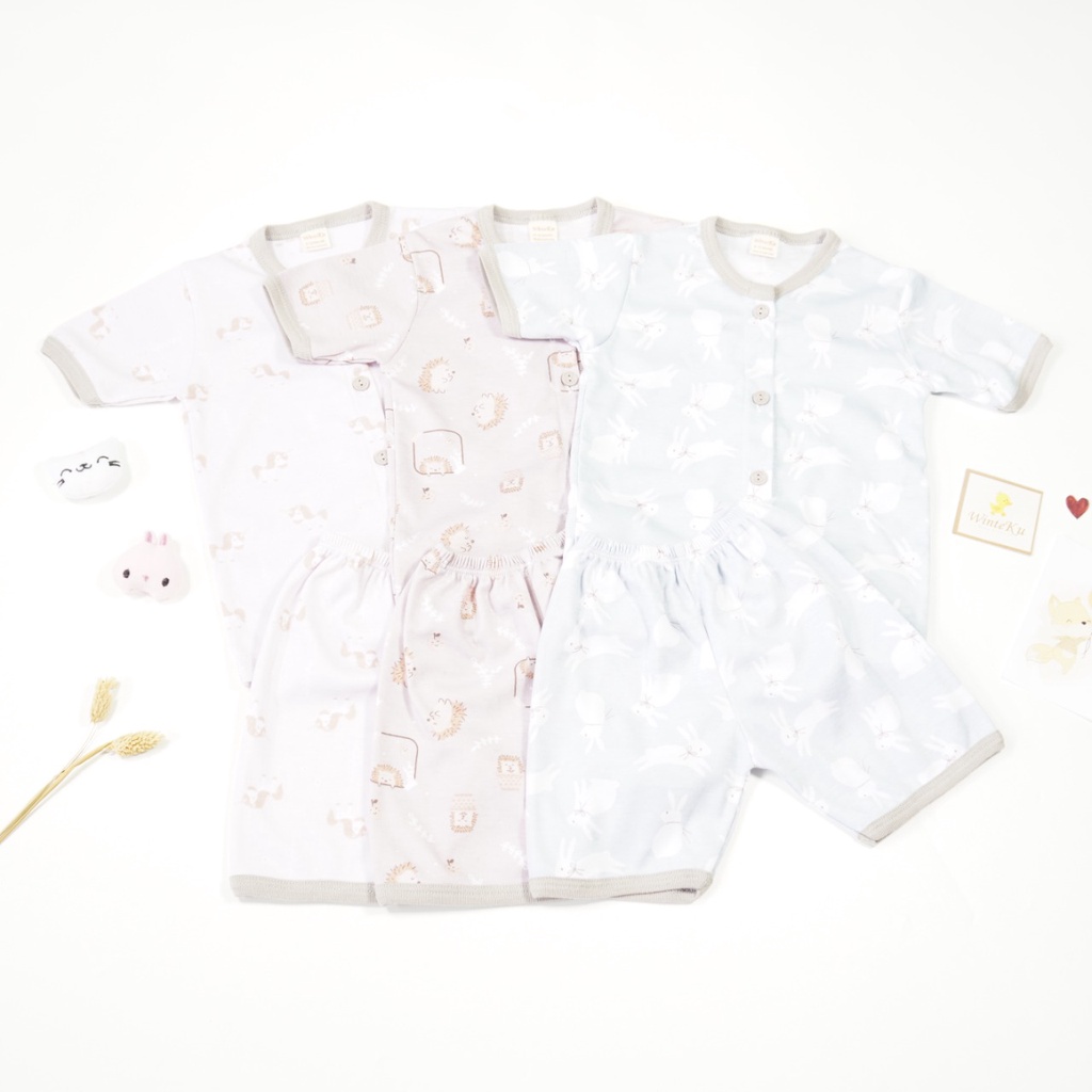 WINTEKU Basic SET Kids and Baby- Setelan PENDEK Anak dan Bayi Dreamer GIRL