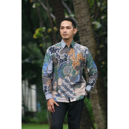 Kemeja Batik Panjang katun FURING halus