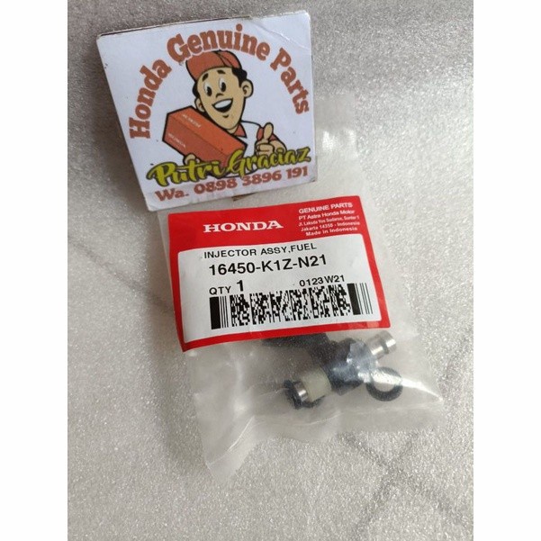 ```````] 16450-K1Z-N21 INJECTOR INJEKTOR PCX 160 PCX160 HOLE 8 16450K1ZN21 ORI
