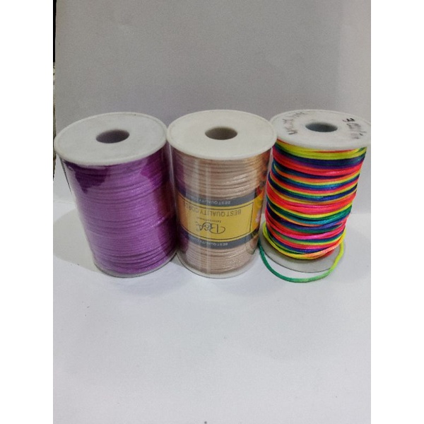 

tali kancing / tali sengkelit / tali saten (per meter)