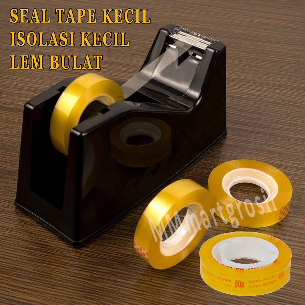 Seal Tape Kecil / Isolasi Kecil / Lem Bulat / Stationery Tape 1pcs