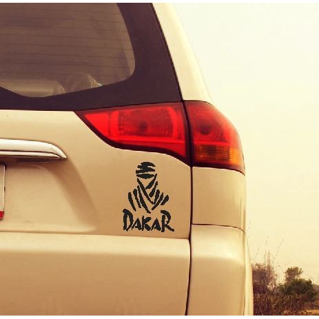 

TERLARIS | Stiker Mobil Motor Logo Dakar Rally Icon Pajero Sticker Car Decal Race