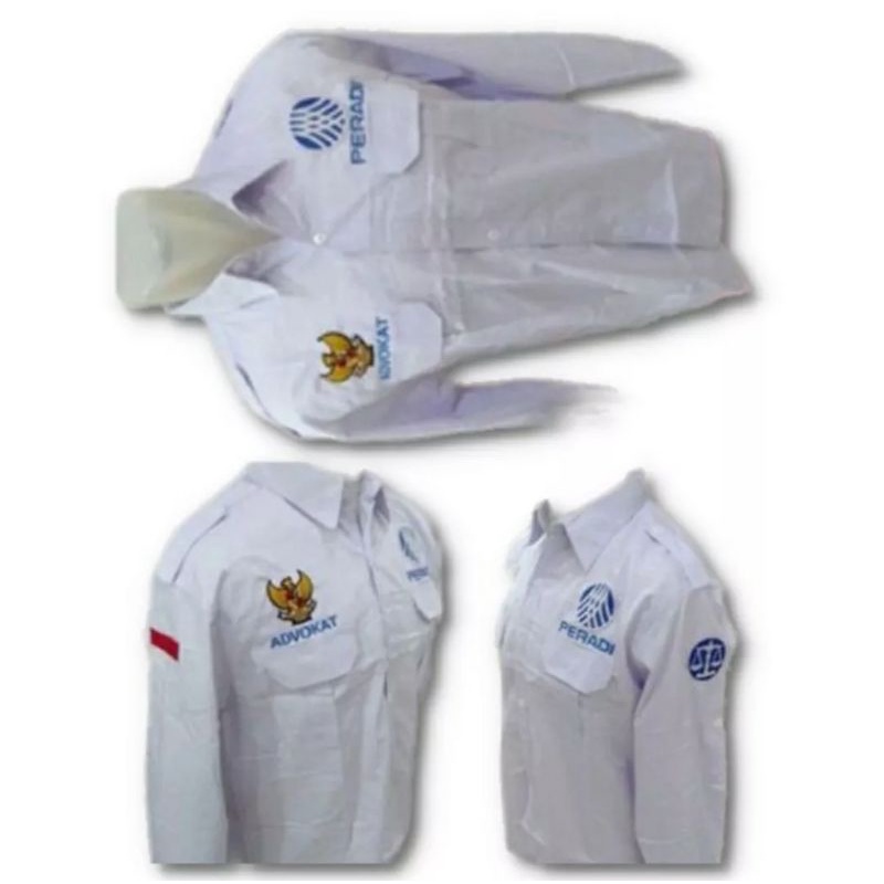 kemeja peradi seragam peradi kemeja advokat kemeja pria