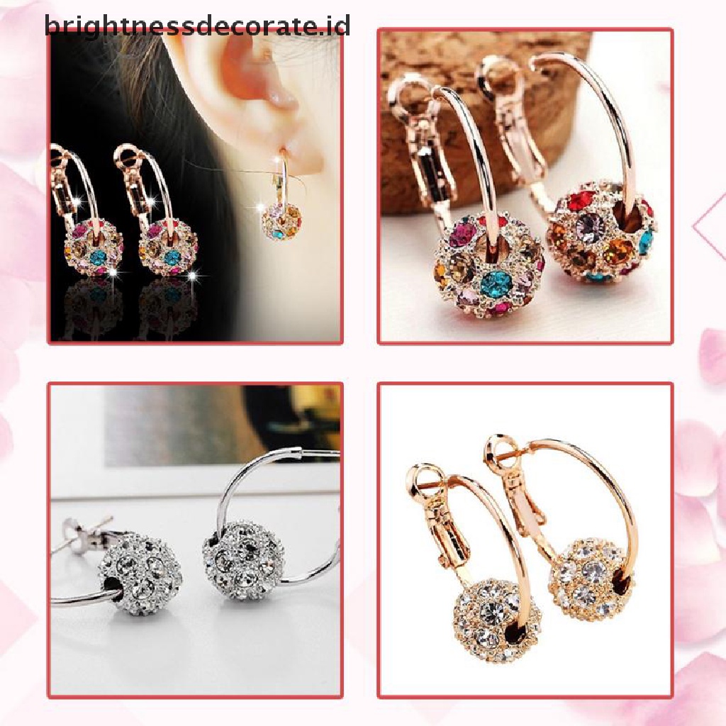 [Birth] 1pasang Anting Pelangsing Magnetik Menurunkan Berat Badan Pijat Slim Ear Stud Patch Jewelry [ID]