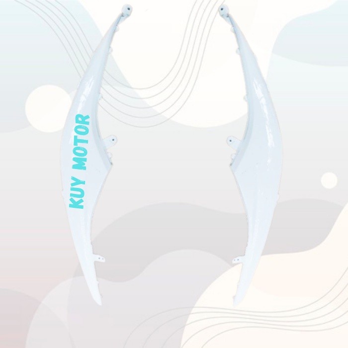 Body Samping Belakang Motor Yamaha Mio Soul GT 115 2012 - 2014 Putih - Body Belakang