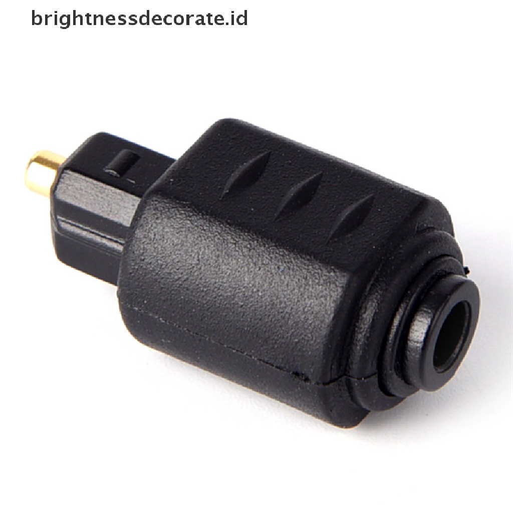 [Birth] Adaptor Audio Optik Mini Colokan Jack Female 3.5mm Ke Digital Toslink Male [ID]