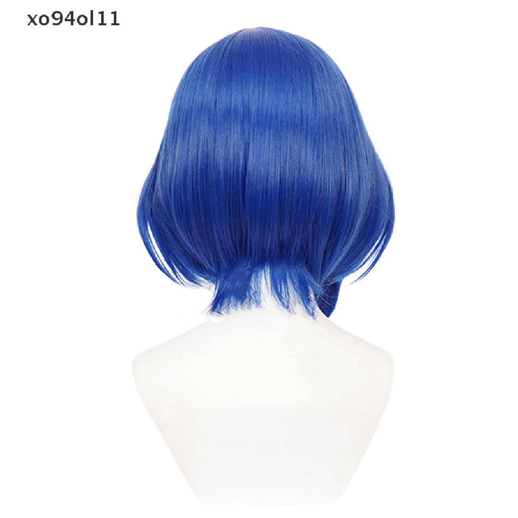 Wig XO Anime Bocchi The Rock Cosplay Gotou Hitori Cosplay Blue Rock Panjang 30cm OL