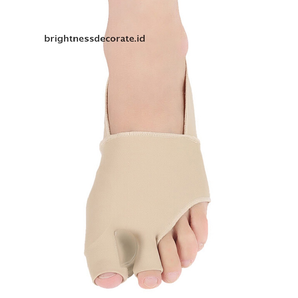 [Birth] 1pasang gel Korektor Pelurus Belat Dua Jari Kaki hallux valgus orthopedic foot [ID]