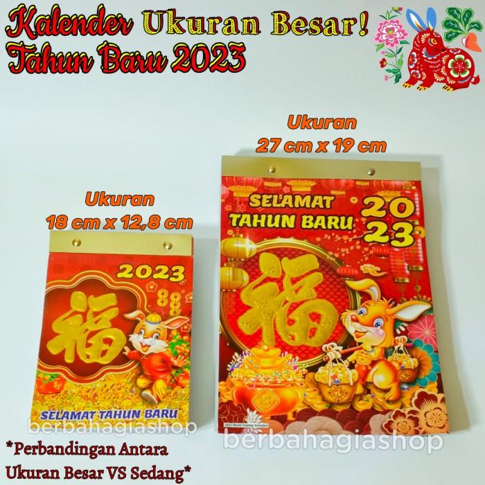 

Kalender Chinese Cina Harian Sobek Tahun 2023 Ukuran Jumbo Besar Lokal