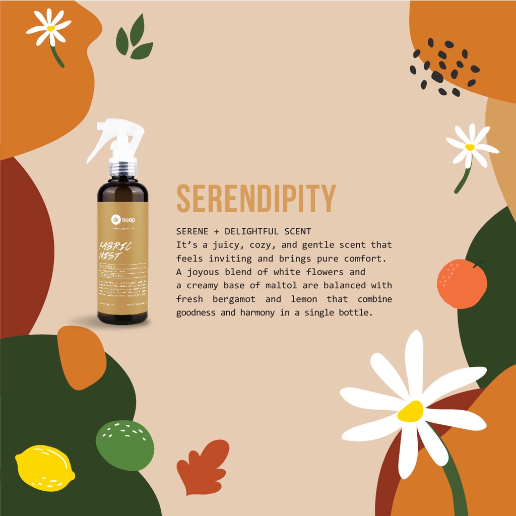 DR SOAP FABRIC MIST SERENDIPITY 230ML