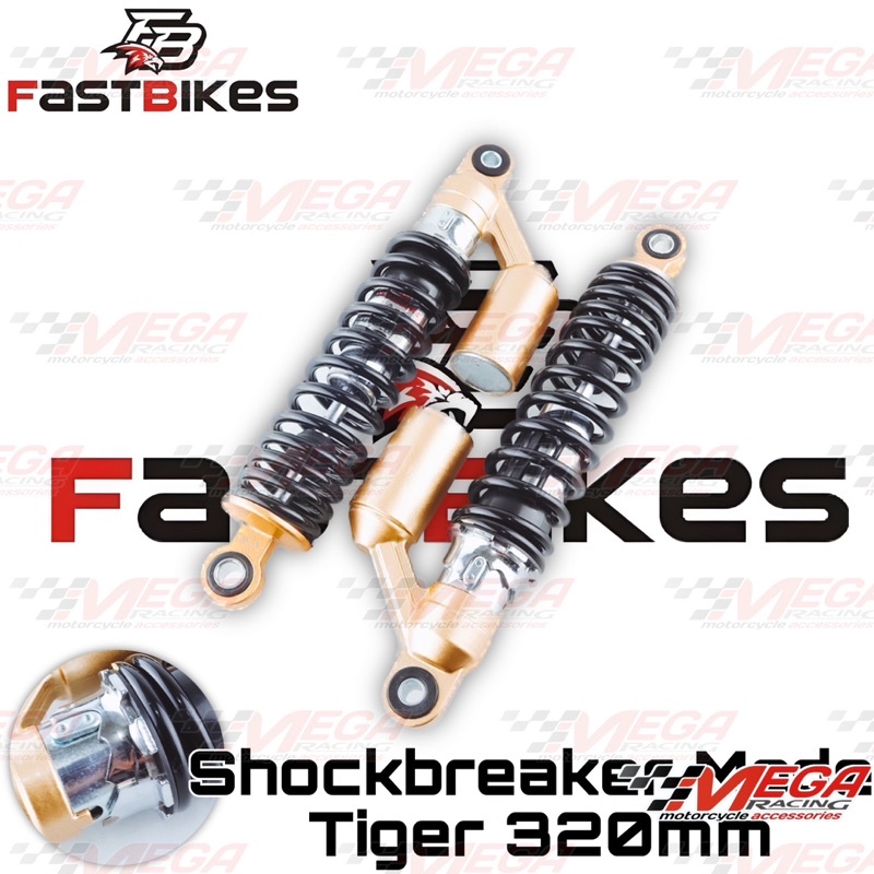 Shockbreaker Tiger Revo 320mm skok tirev shock Motor Tiger New Supra Grand Astre C70 CB GL Mega Pro