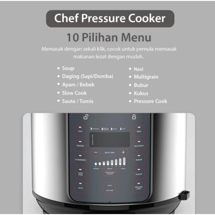 FLIFE PC05LB Pressure Cooker