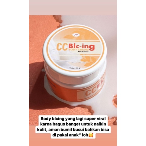 BPOM CC BLEACHING BODY CREAM 175ml