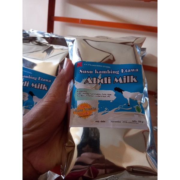 Vanilla Non Sugar Susu Bubuk Kambing Etawa