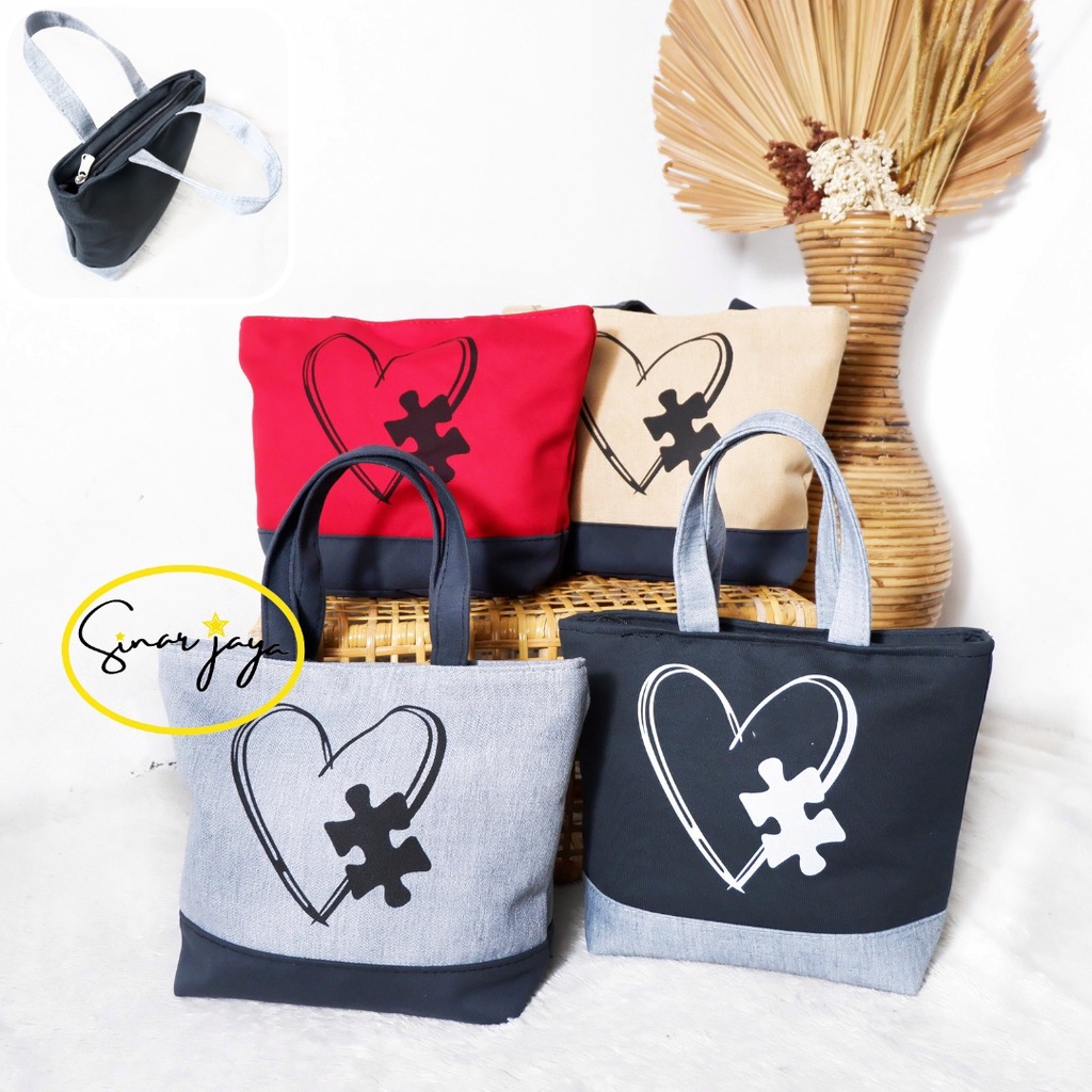 GROSIR Toto Bag Kanvas Wanita  GROSIRITotebag Murah Resleting Totebag Kanvas Totebag Wanita Kanvas T