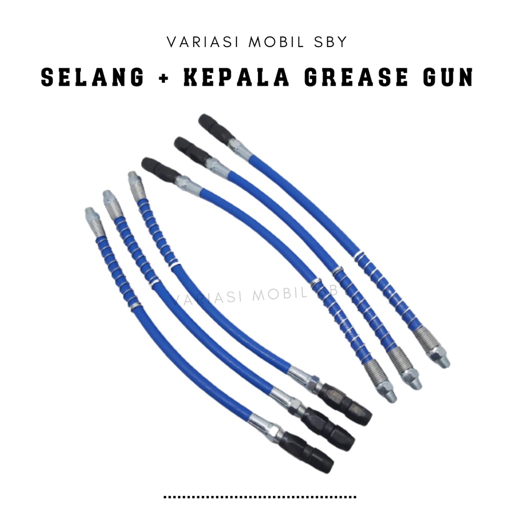 Jual Selang Pressol Selang Grease Gun Selang Stempet Selang Pompa Gemuk Pipa Kepala Pelumas