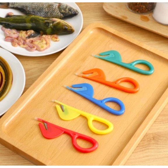 Ikan Jeroan Usus Alat Pembersih Pembelah Perut Ikan Silet Jeroan Kulit Usus Ayam Bebek KC169