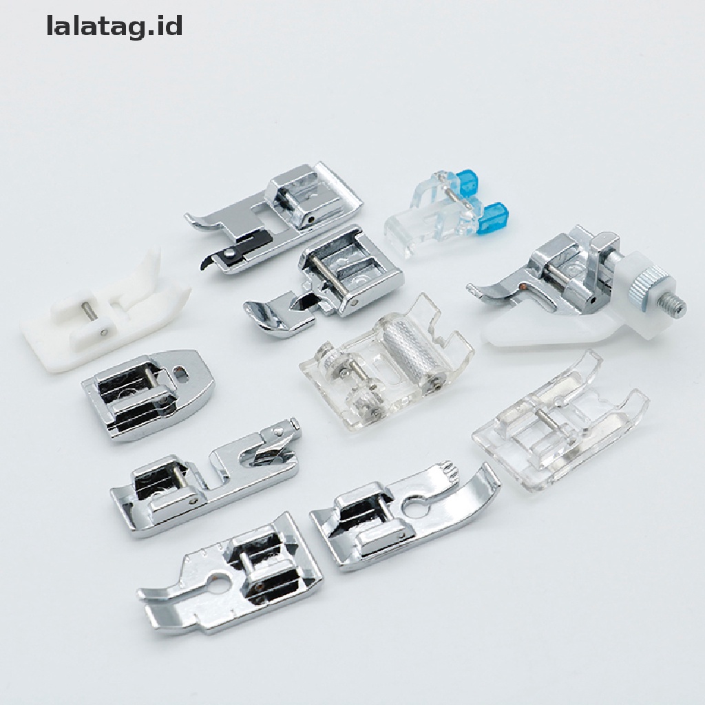 [lalatag] 11pcs Multi Fungsi Presser Foot Domestic Kaki Mesin Jahit Aksesoris Set [ID]