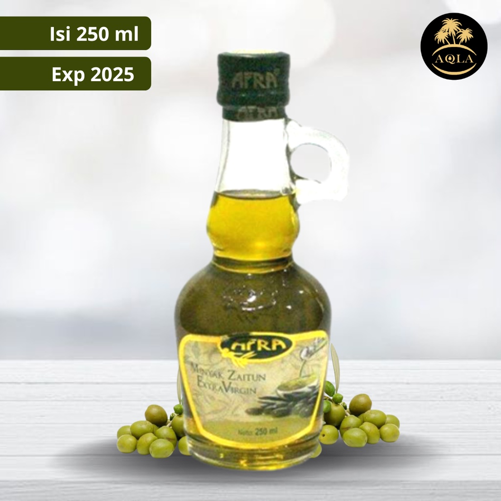 Minyak Zaitun Afra Extra Virgin Olive Oil isi 250ml