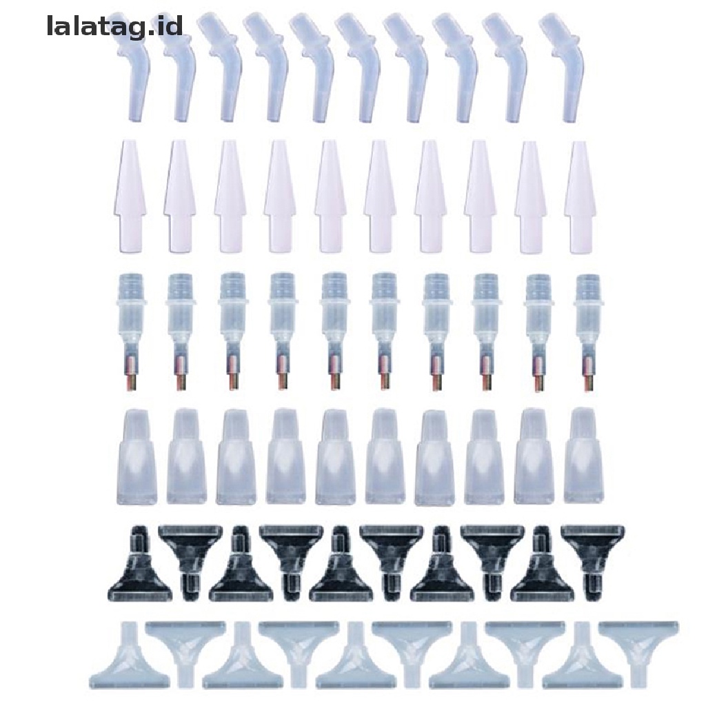 [lalatag] 5d Diamond Paing Titik Pengganti Bor Pens Tip Kepala DIY Aksesoris Tools [ID]