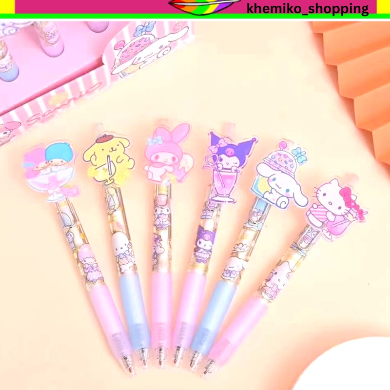 

PULPEN MIKA HELLOKITTY PEN SANRIO PEN LUCU ATK PULPEN SANRIO KUROMI POMPOMPURIN CINNAMOROLL MY MELODY HELLO KITTY PULPEN HK